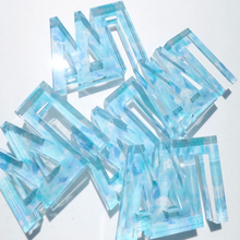 Load image into Gallery viewer, Acrylic Sorority Letter Block