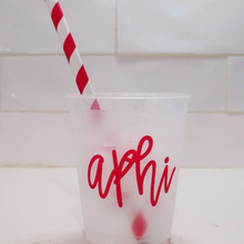 Load image into Gallery viewer, Sorority Frosted Cup
