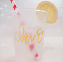 Load image into Gallery viewer, Sorority Frosted Cup
