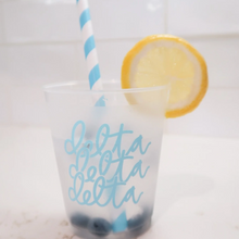 Load image into Gallery viewer, Sorority Frosted Cup
