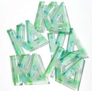 Acrylic Sorority Letter Block