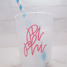Load image into Gallery viewer, Sorority Frosted Cup