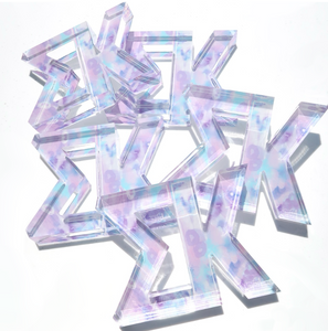 Acrylic Sorority Letter Block