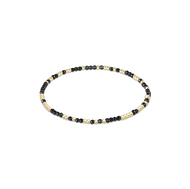 enewton Hope Unwritten Faceted Hematite 2mm Bead Bracelet