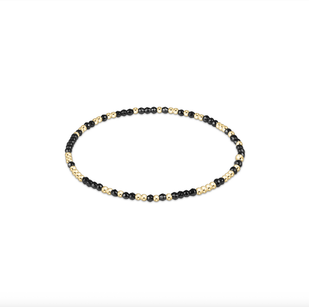 enewton Extends - Hope Unwritten Faceted Hematite 2mm Bead Bracelet