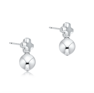 enewton Signature Cross Small Sterling Stud - Classic Sterling