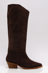 Free People Sway Low Slouch Boot 2.0 in Fudgesicle