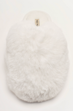 Load image into Gallery viewer, Free People Snowball Slipper in Snow Faux Fur