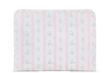 Load image into Gallery viewer, TRVL Roadie Small Zip Pouch | Ribbon Floral Pink