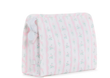 Load image into Gallery viewer, TRVL Roadie Small Zip Pouch | Ribbon Floral Pink
