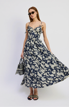 Load image into Gallery viewer, En Saison Madeline Maxi Dress | Navy Ivory