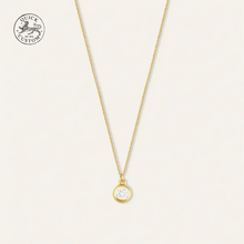 Load image into Gallery viewer, HART Dainty Necklace - Bezel Charm
