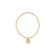 enewton Classic Gold 2mm Bracelet - Inspire Love Small Gold Disc