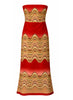 Anna Cate Bennett Midi Dress | Ombre Melt