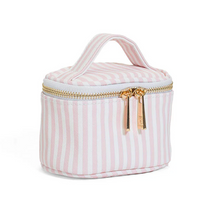 Load image into Gallery viewer, TRVL Luxe Jewel Case | Pimlico Stripe Pink