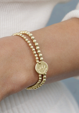 Load image into Gallery viewer, PREORDER enewton ecollegiate EXTENDS Classic Gold 3mm Bracelet - Clemson Disc