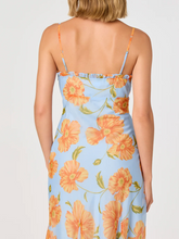 Load image into Gallery viewer, ASTR Maeryn Dress | Blue Orange Floral