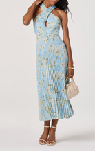 Load image into Gallery viewer, ASTR Samantha Dress | Blue Floral