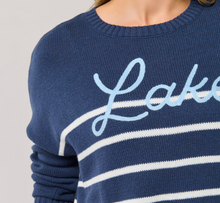 Load image into Gallery viewer, Shiraleah Lake Relaxed Fit Sweater | Navy
