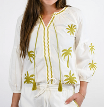 Load image into Gallery viewer, Victoria Dunn Fae Blouse | Moss