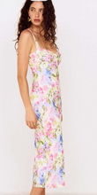 Load image into Gallery viewer, Mink Pink Celina Mesh Midi Dress | Watercolour Floral