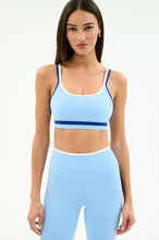 Load image into Gallery viewer, Splits59 Eva Rigor Double Strap Bra | Skylight/Cobalt