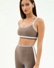 Load image into Gallery viewer, Splits59 Eva Rigor Double Strap Bra | Lentil/White