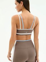 Load image into Gallery viewer, Splits59 Eva Rigor Double Strap Bra | Lentil/White