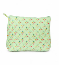 Load image into Gallery viewer, Anne Neilson Large Green Multi Cosmetic Bag