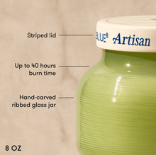 Load image into Gallery viewer, Capri Blue Artisan Caffe Capri 8oz Petite Candle | Coconut Santal