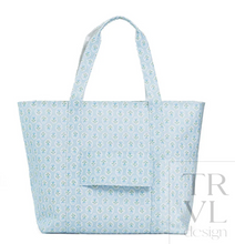 Load image into Gallery viewer, TRVL Jumbo Tote X-Large | Petite Fleur Blue