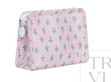 Load image into Gallery viewer, TRVL Roadie Small Zip Pouch | Petite Fleur Pink