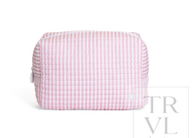 Load image into Gallery viewer, TRVL Quilted Everyday Bag | Pimlico Stripe Dusty Rose