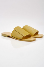 Load image into Gallery viewer, Free People Verona Slide Sandal in Sun Butter Suede