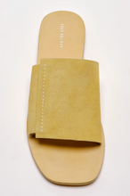 Load image into Gallery viewer, Free People Verona Slide Sandal in Sun Butter Suede