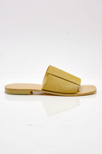 Load image into Gallery viewer, Free People Verona Slide Sandal in Sun Butter Suede