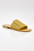 Load image into Gallery viewer, Free People Verona Slide Sandal in Sun Butter Suede