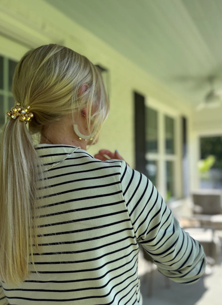 Smith & Co Chunky Scrunchie | Cream