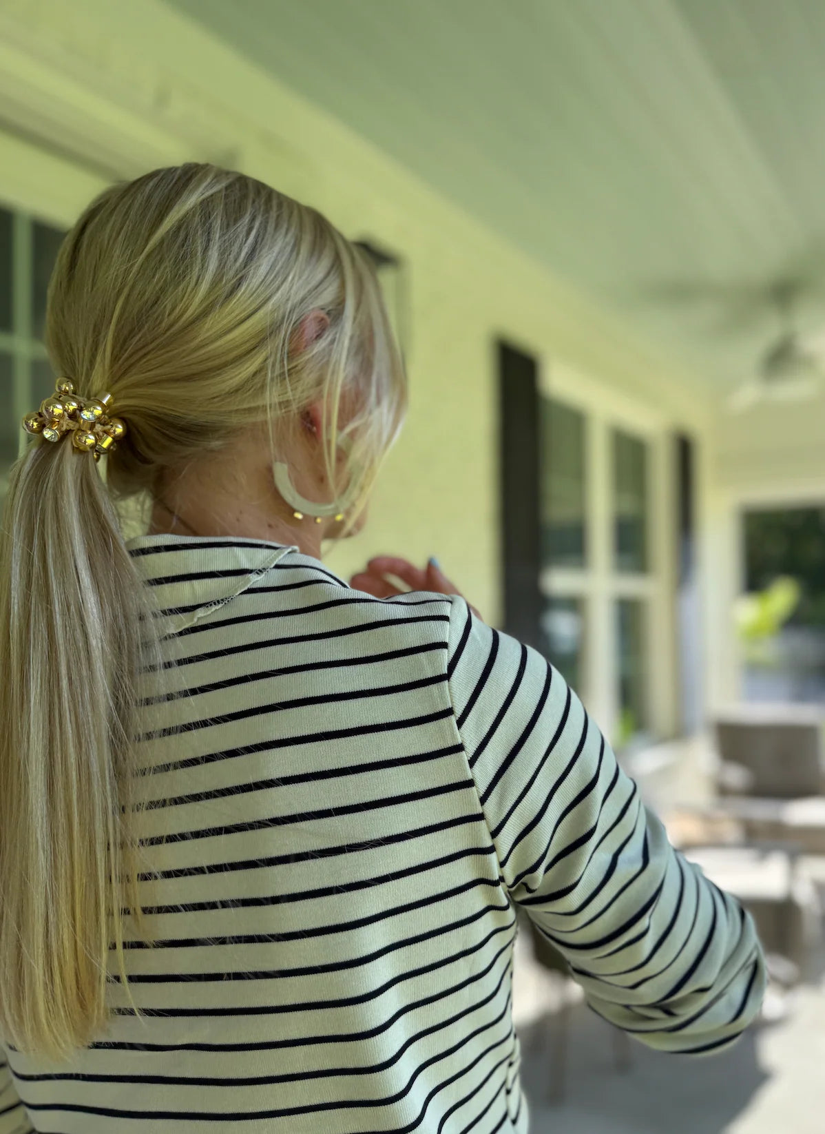 Smith & Co Chunky Scrunchie | Cream