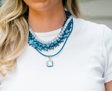 Load image into Gallery viewer, Smith &amp; Co Aurora Pendant Necklace | Navy