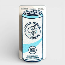 Load image into Gallery viewer, Wine Wash Co Seltzer Scrubbly | Blue