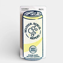 Load image into Gallery viewer, Wine Wash Co Seltzer Scrubbly | Yellow