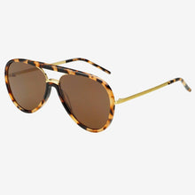 Load image into Gallery viewer, FREYRS Shay Sunglasses | Milky Tortoise / Brown