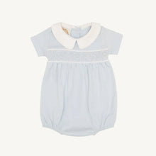 Load image into Gallery viewer, TBBC Short Sleeve Banbury Bubble | Buckhead Blue/Worth Ave White