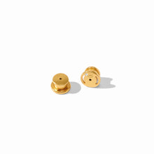 Load image into Gallery viewer, Julie Vos Gold Wave Hoop | Medium