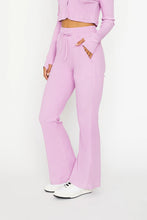 Load image into Gallery viewer, Cream Yoga Sky Soft Ribbed Flare Pants