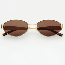 Load image into Gallery viewer, FREYRS Soho Sunglasses | Gold / Brown