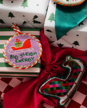 Load image into Gallery viewer, Furbish Sleigh Needlepoint Icon Ornament