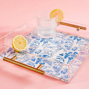 Tart by Taylor Chinoiserie Large Tray