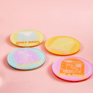 Tart by Taylor Bottoms Up Coasters